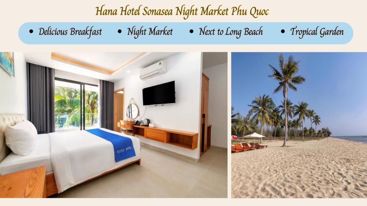 Hana Hotel Sonasea Night Market Phu Quoc Eksteriør bilde